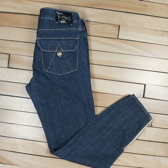 📣2/40$📣 Buffalo Persi low rise Y2K stretch capri size 24 - Picture 3 of 9